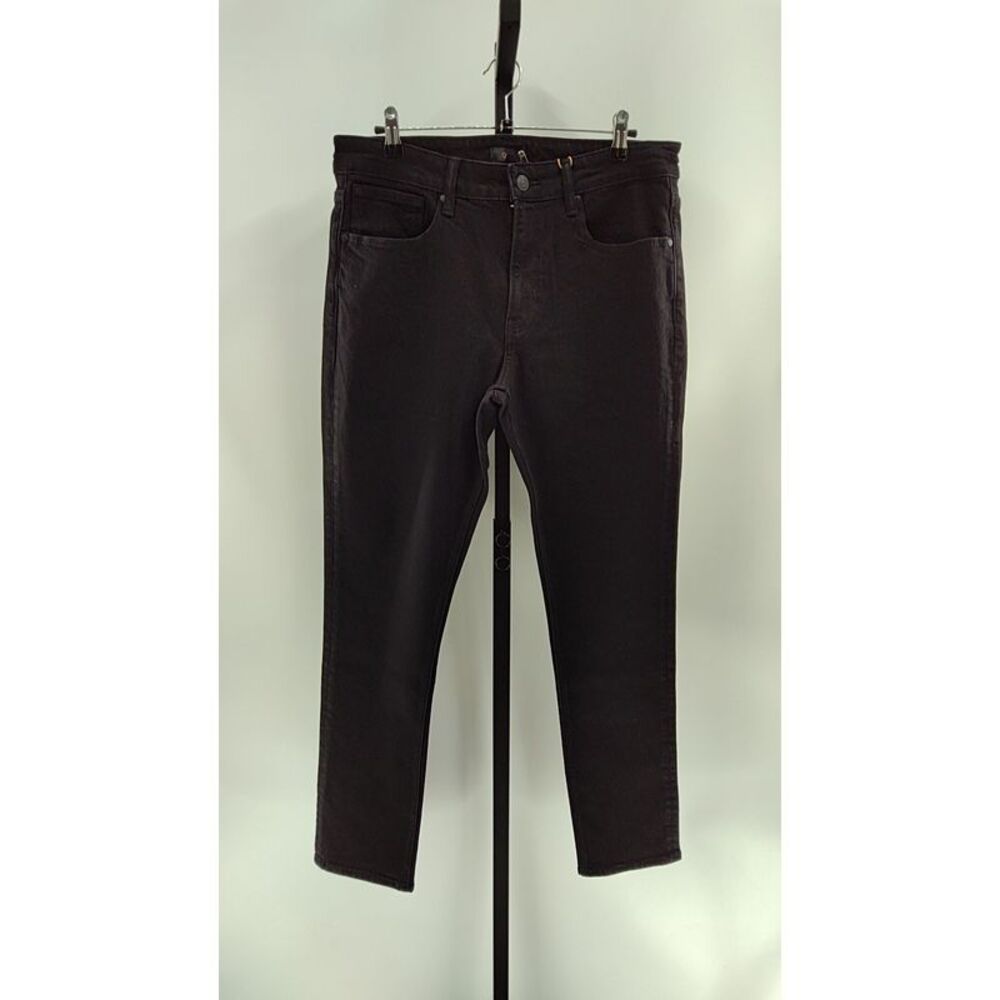 Quince Men Organic Stretch Corduroy Straight Leg Black Pants 32X30